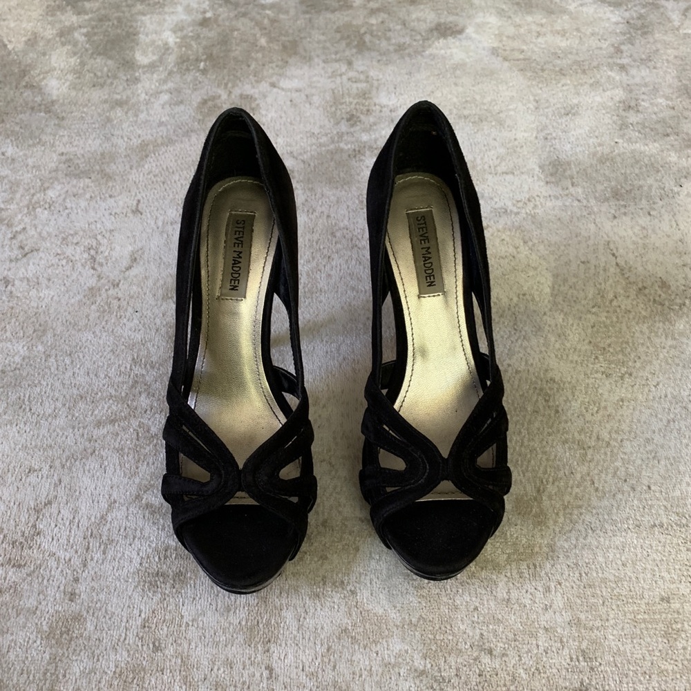 Steve Madden Art Deco Style Heels Size 6.5